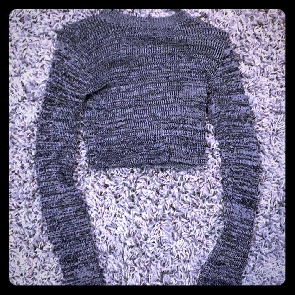 Gray Crop Top